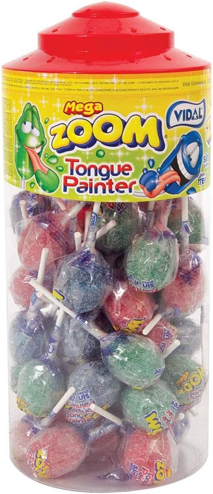 Vidal ZOOM tongue painter lolly tub