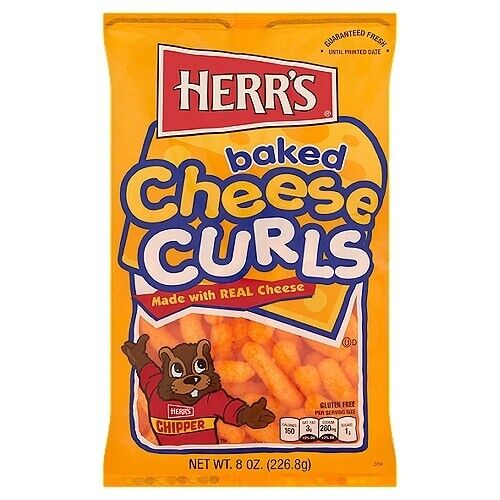 Herr’s Baked Cheese Curls 198g