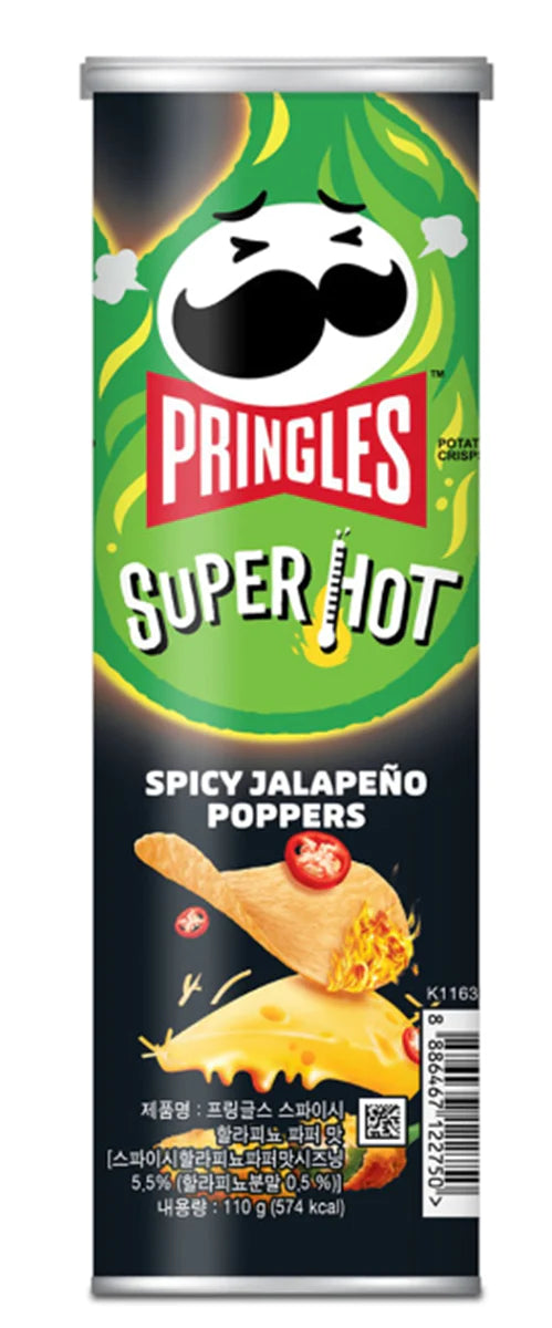 Pringles Spicy Jalapeno Poppers (Korean- 110g)