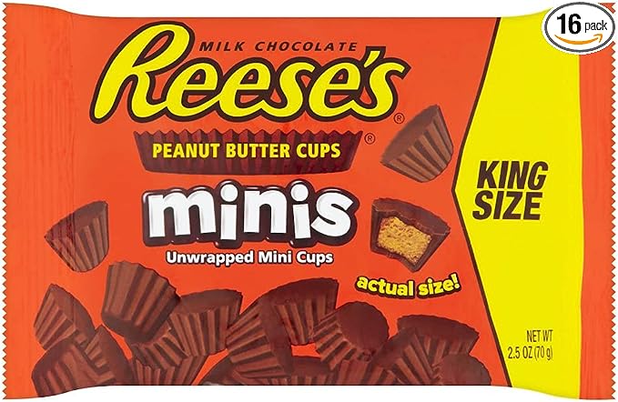 Reese's Peanut Butter Cup Minis King Size 70g