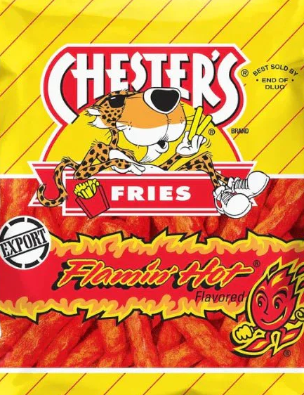 Frito Lays' Chesters Fries Flaming Hot 170g