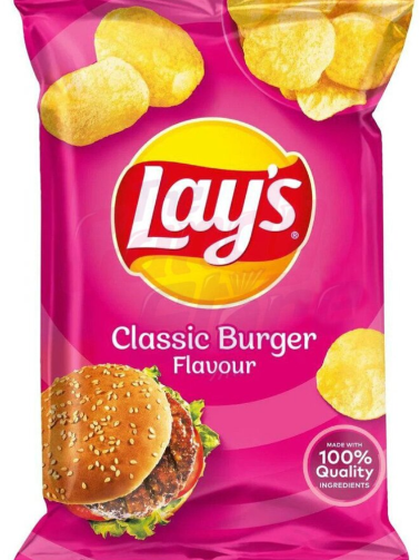 Lays Classic Burger Huge Share Pack 175g