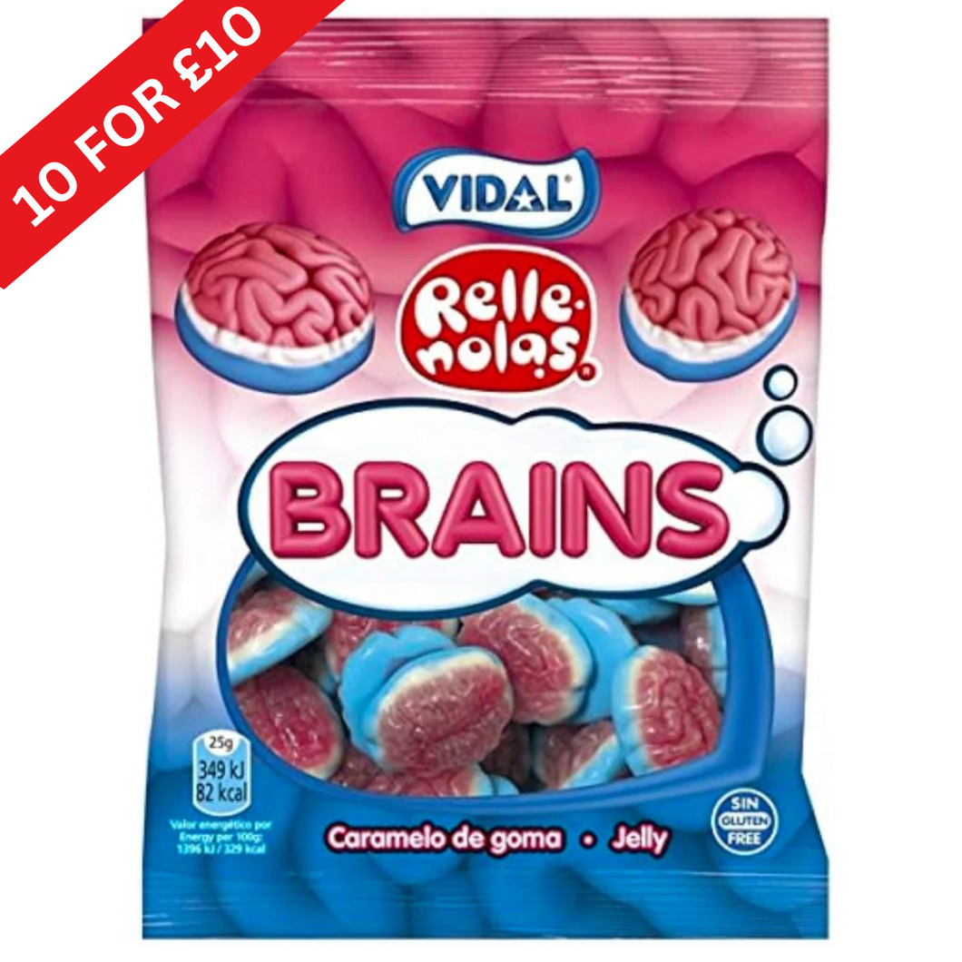 Vidal Jelly Filled Brains (100g)