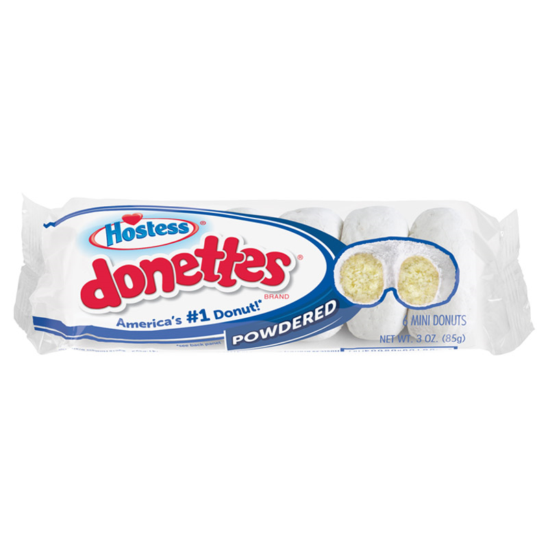 Hostess Powdered Sugar Mini Donettes (85g)