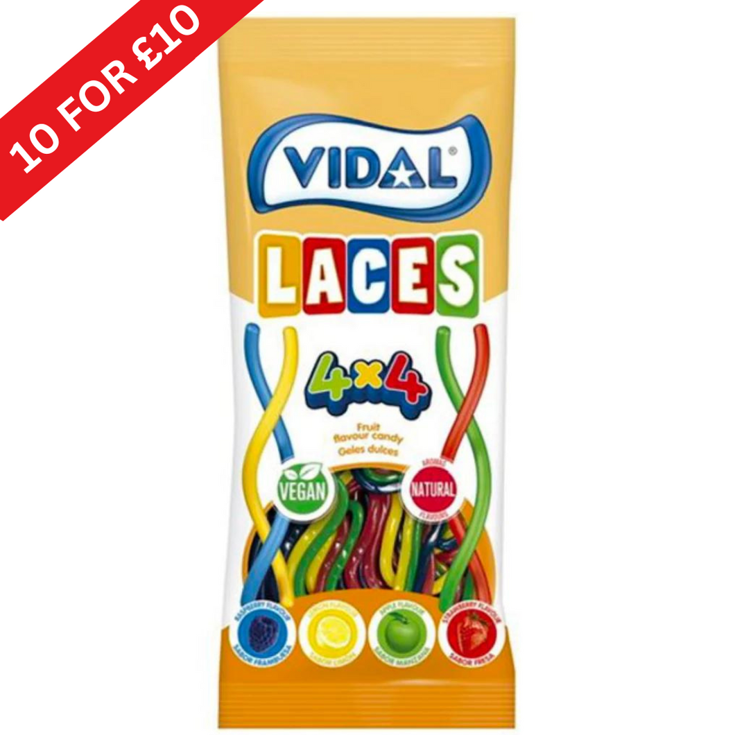 Vidal Rainbow Laces (85g)