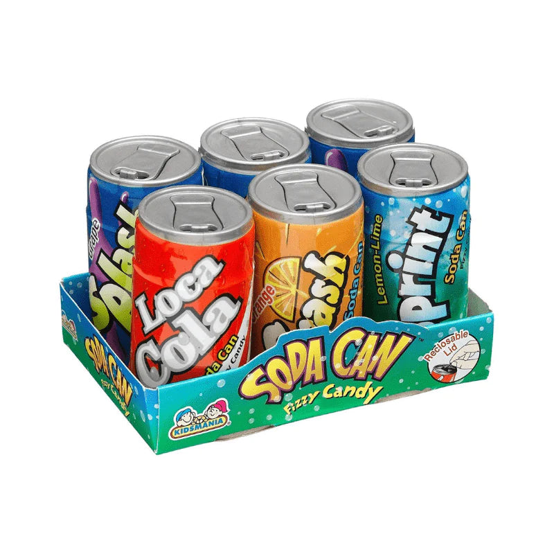 Soda Cans Candy (6 cans in pack) (41g)