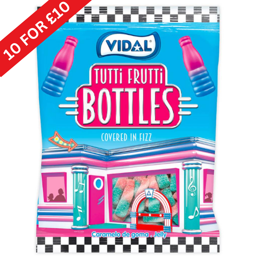 Vidal Tutti Frutti Bottles (90g)