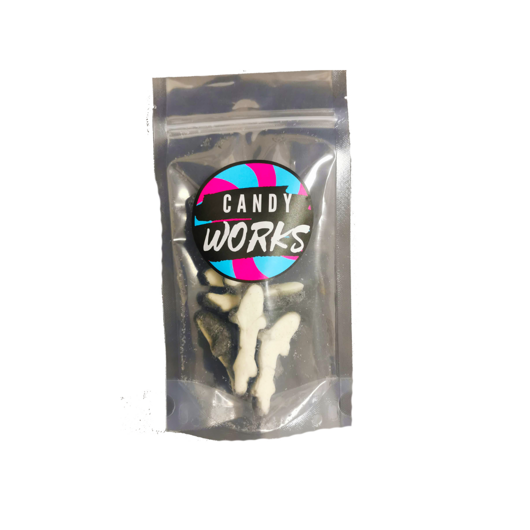 Freeze Dried Black Fruity Sharks