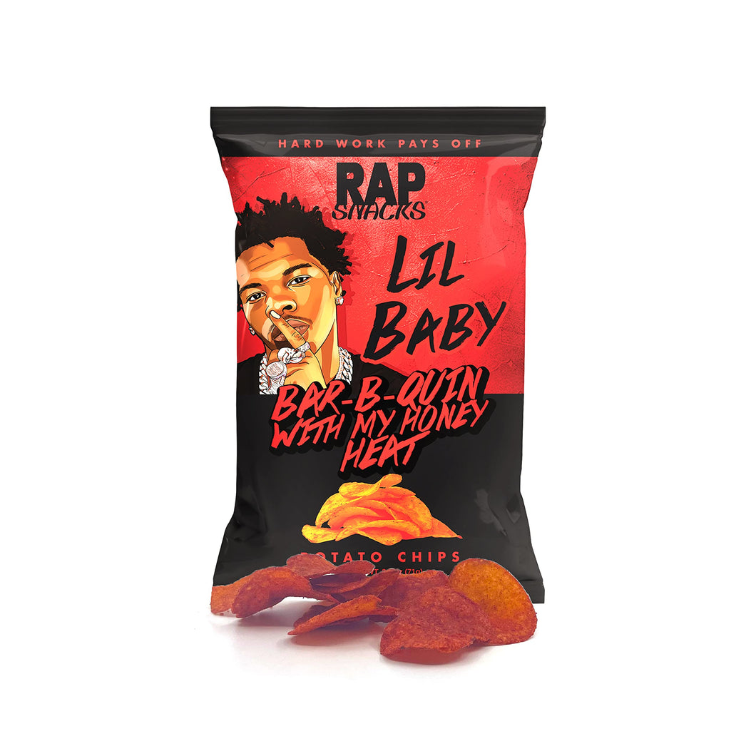 BBE 26/03/2023 - Rap Snacks Lil Baby Bar-B-Quin with my Honey Heat 28g