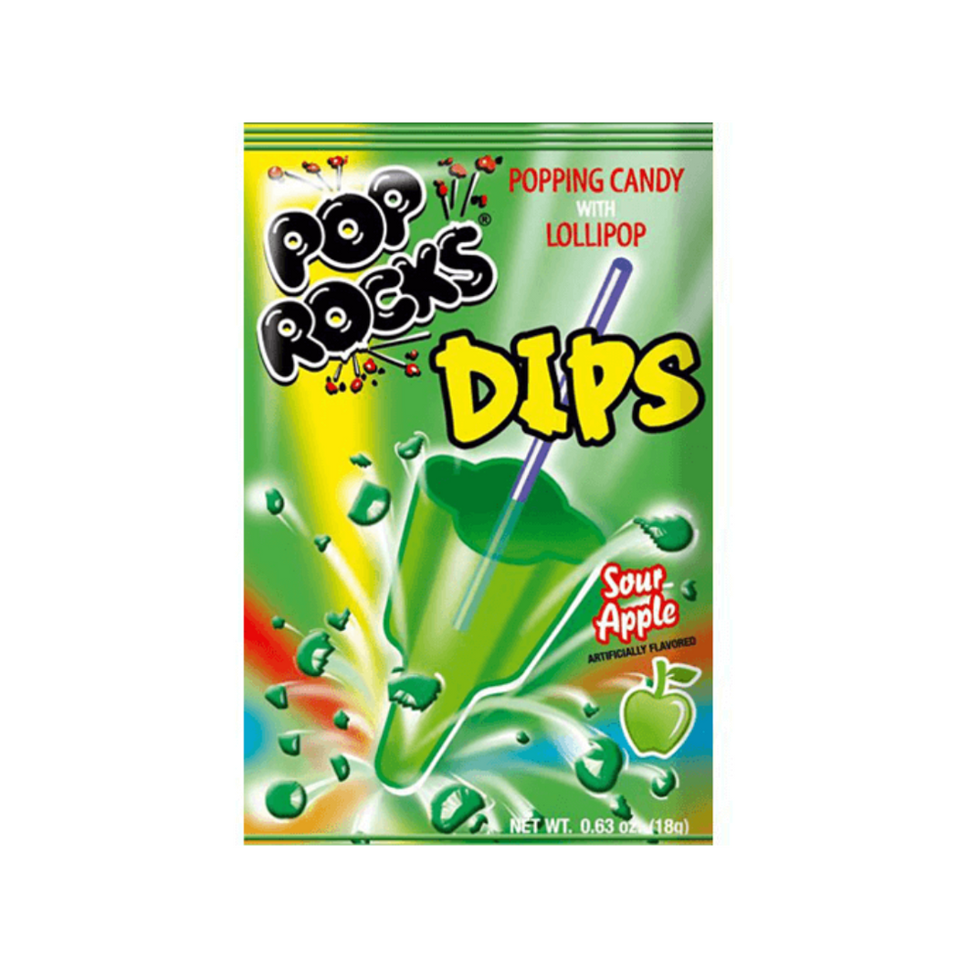 Pop Rocks Dips! Sour Apple