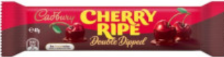 Cadbury's Cherry Ripe Double Dip Dark Chocolate Bar BBD 24/05/23