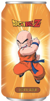 Kawaji Dragonball Z Krillin Cider Soda 330ml