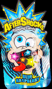 Aftershock Popping Candy Blue Raspberry