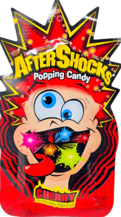 Aftershock Popping Candy Cherry