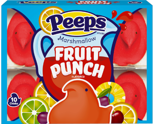 Peeps Fruit Punch Marshmallow Chicks