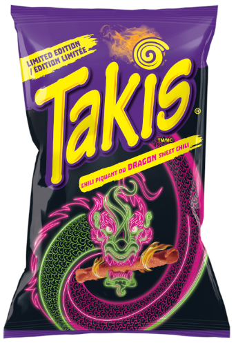 *RARE* Takis Dragon Spicy Sweet Chilli Limited Edition (Canada) - 90g