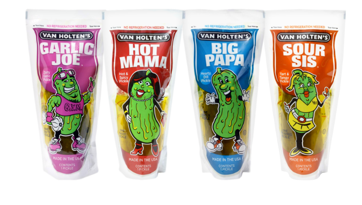 *NEW KING SIZED PICKLE BUNDLE - 4 x Van Holsten King Sized Pickles