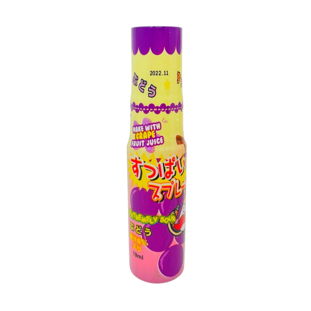 Yaokin Sour Spray Candy Grape 18g