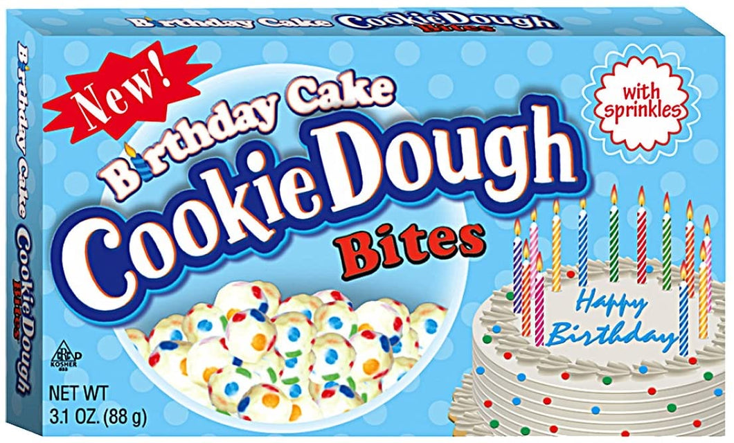 Birthday Cake Cookie Dough Bites 88g – Just Candy