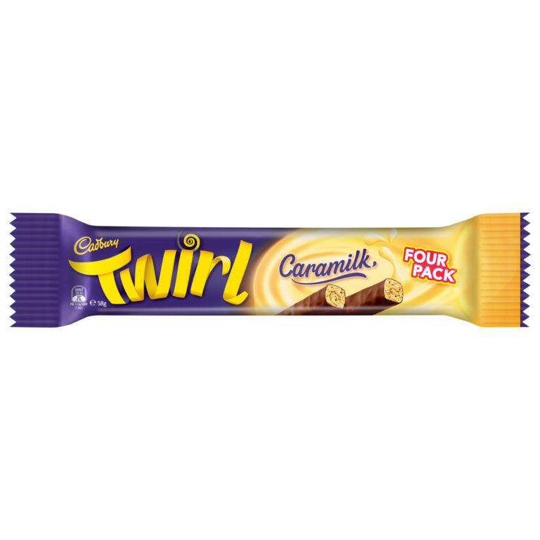 BBD 09/08/23 - Cadbury’s Caramilk Twirl King Size Chocolate Bar AUS 58g