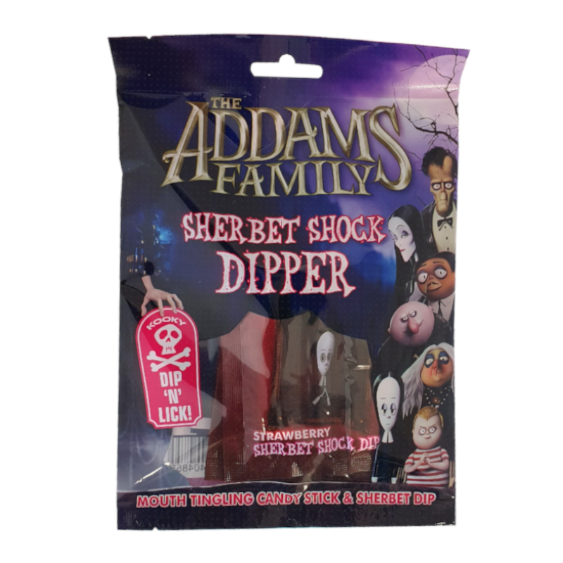 The Addams Family Sherbet Shock Dipper - 84g