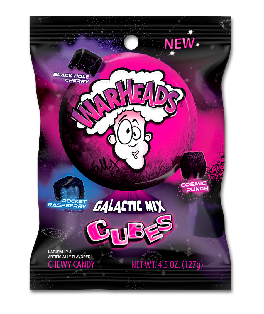 Warheads Galactic Cubes 128g