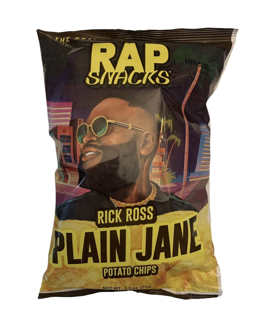 BBE 28/02/2023 - Rap Snacks Rick Ross Plain Jane 28g
