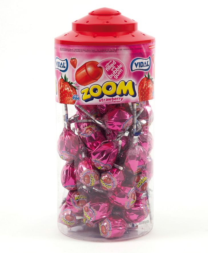 Strawberry Mega Zoom Lollies