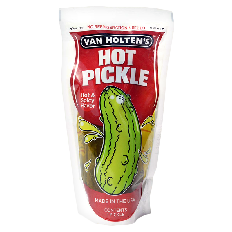 Van Holsten Jumbo Pickle - Hot & Spicy